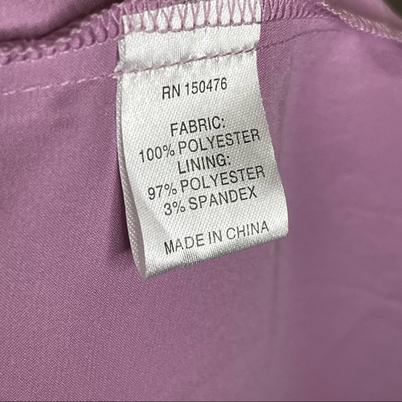 Crosby by Mollie Burch lavender lilac purple lace ruffle tiered mini dress small - Picture 5 of 9